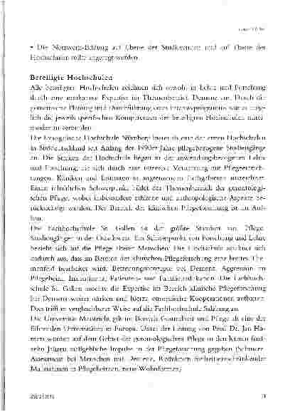 Vorschauseite 3: ERASMUS-SUMMERSCHOOL 2014 „ADVANCES IN DEMENTIA CARE