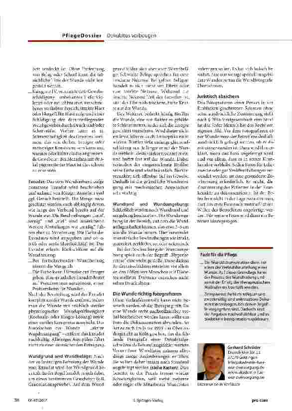 Vorschauseite 3: Wundbeobachtung und Dokumentation