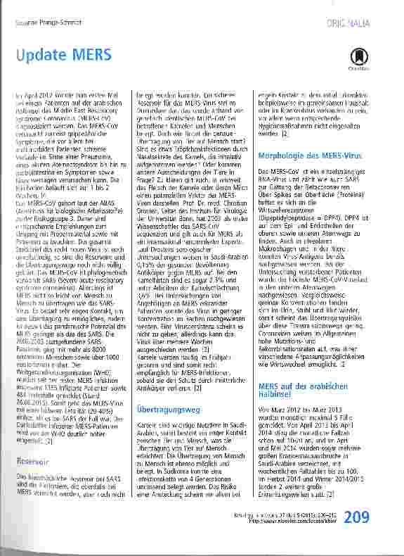 Vorschauseite 1: Update MERS