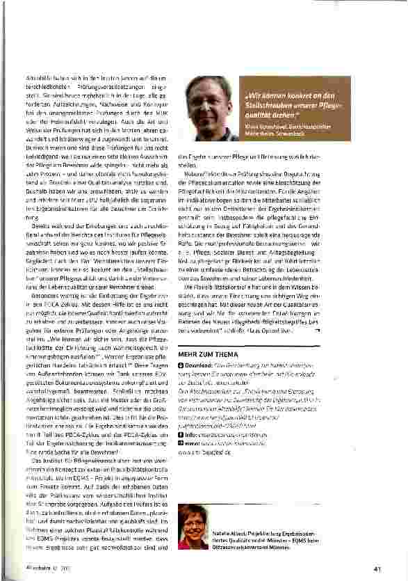 Vorschauseite 4: Alternative zu Pflegenoten
