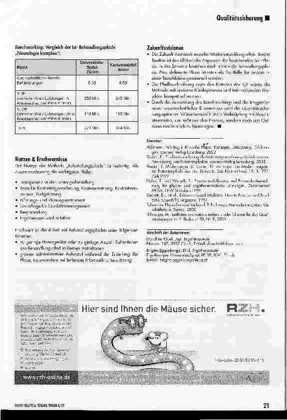 Vorschauseite 5: Behandlungspfade - Patientenpfade -Clinical Pathways in der stationären Ergotherapie