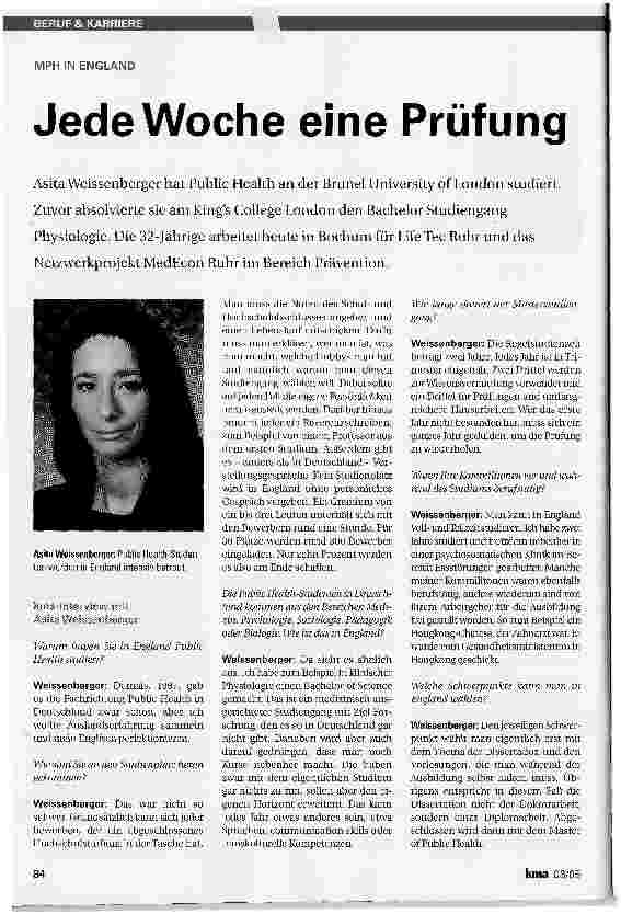 Vorschauseite 2: Jede Woche eine Prüfung