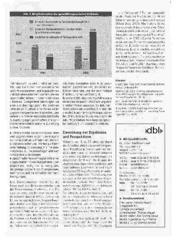 Vorschauseite 2: Logopädie und Sprachheilpädagogik