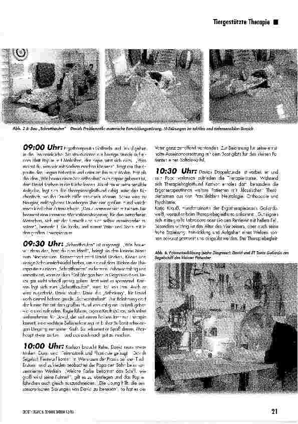 Vorschauseite 2: Ein Tag in der Tiergestützten Ergotherapie