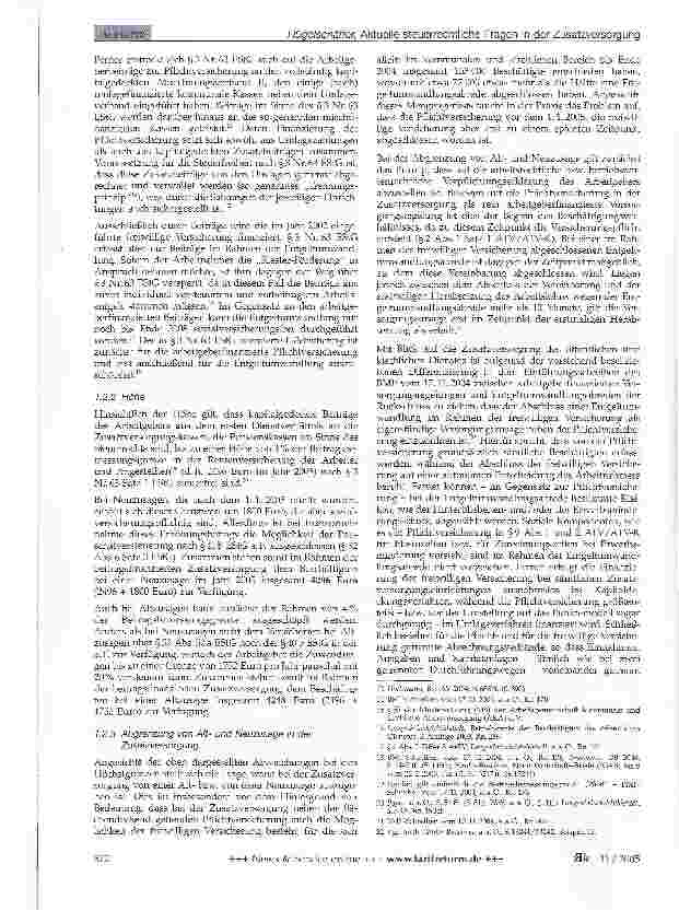Vorschauseite 3: Aktuelle steuerrechtliche Fragen in der Zusatzversorgung des öffentlichen und kirchlichen Dienstes