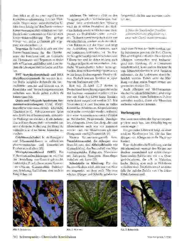 Vorschauseite 3: Die allergische Kontaktdermatitis