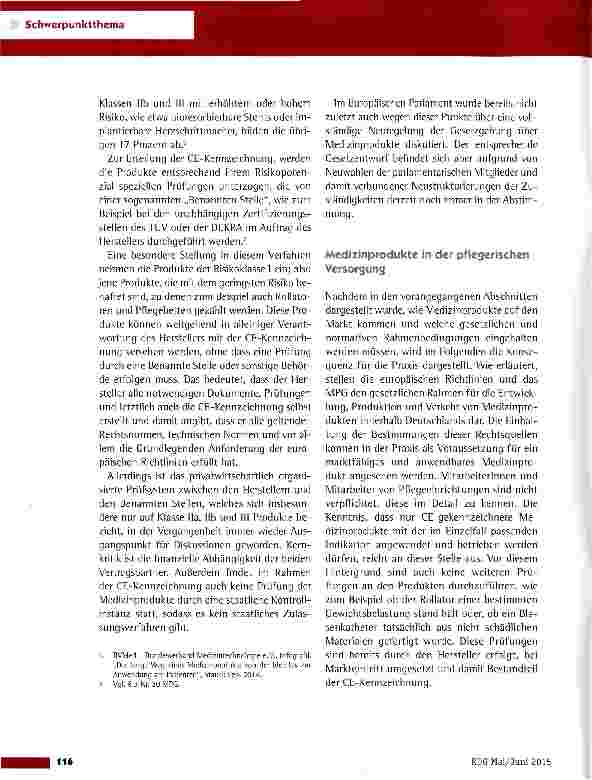 Vorschauseite 3: Medizinprodukte in Pflegeeinrichtungen - Anforderungen und Pflichten für Betreiber und Anwender