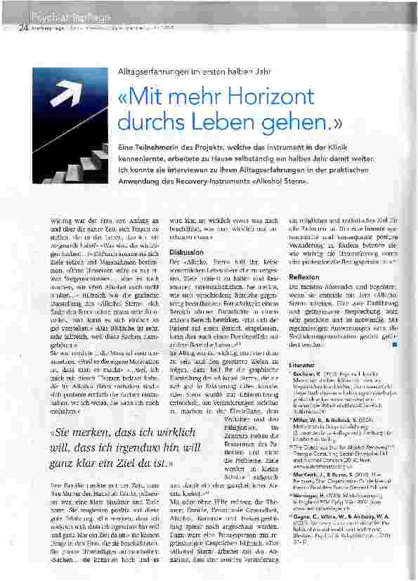 Vorschauseite 1: Mit mehr Horizont durchs Leben gehen.