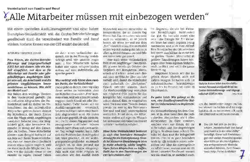 Vorschauseite 1: Alle Mitarbeiter müssen mit einbezogen werden