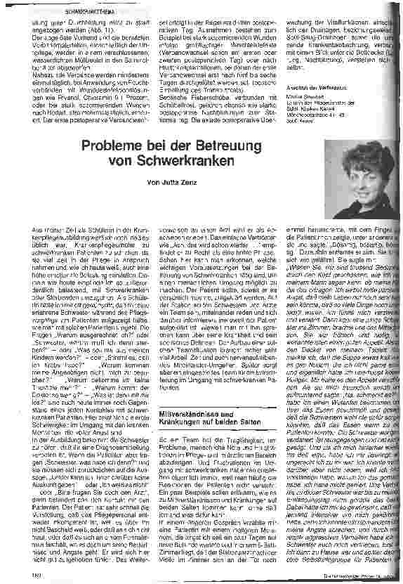 Vorschauseite 4: Spezielle Pflege in der chirurgischen Infektionsstation