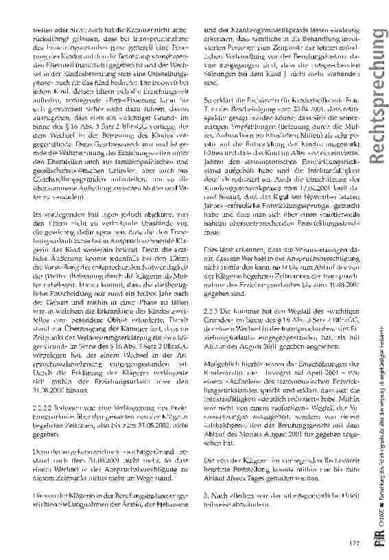 Vorschauseite 4: Fortwirkung des Erziehungsurlaubs über den ursprünglich angekündigten Endtermin