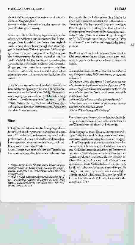 Vorschauseite 6: Was hält Altenpflegerinnen im Beruf?