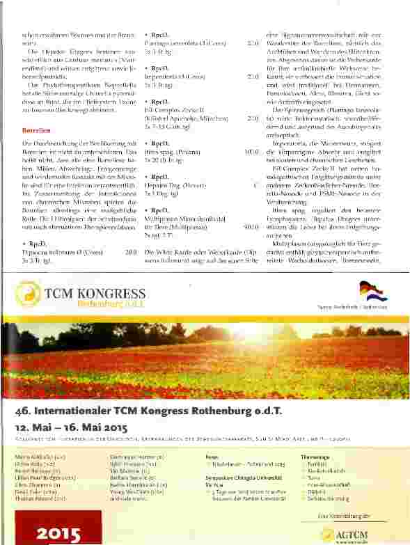 Vorschauseite 4: Die Chronisch Mikrobe Teil 2: Phytotherapeutische Herangehensweise