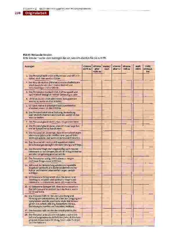 Vorschauseite 6: Recovery Seif Assessment - Übersetzung und kulturelle Anpassung eines recovery-orientierten Einschätzungsinstrumentes