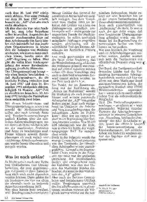Vorschauseite 3: Arzt im Praktikum verabschiedet Was bedeutet das neue Recht?