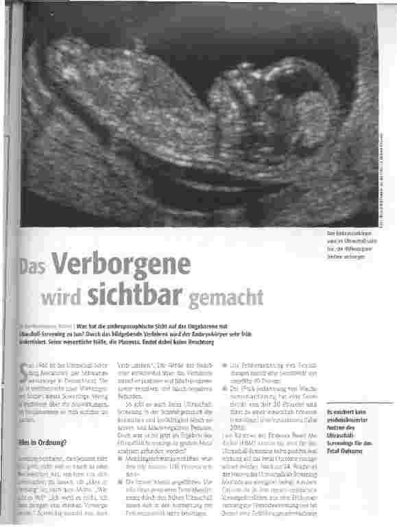 Vorschauseite 1: Das Verborgene wird sichtbar gemacht