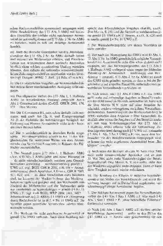 Vorschauseite 4: Arzneimittelversand aus den Niederlanden entspricht nicht deutschem Recht