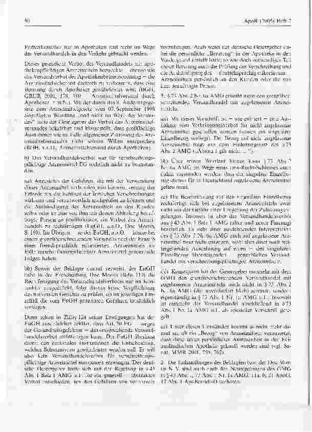 Vorschauseite 5: Arzneimittelversand aus den Niederlanden entspricht nicht deutschem Recht