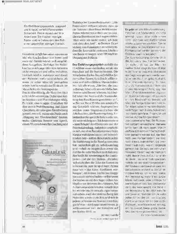 Vorschauseite 2: Vom Umgang mit der Unsicherheit