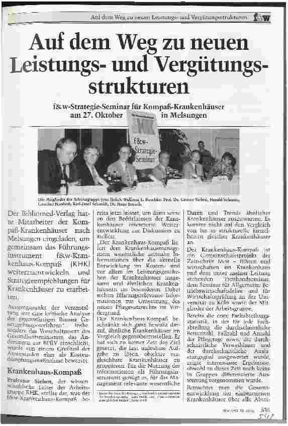 Vorschauseite 1: Auf dem Weg zu neuen Leistungsund Vergütungsstrukturen