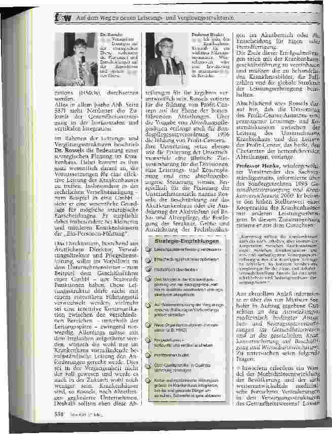 Vorschauseite 4: Auf dem Weg zu neuen Leistungsund Vergütungsstrukturen