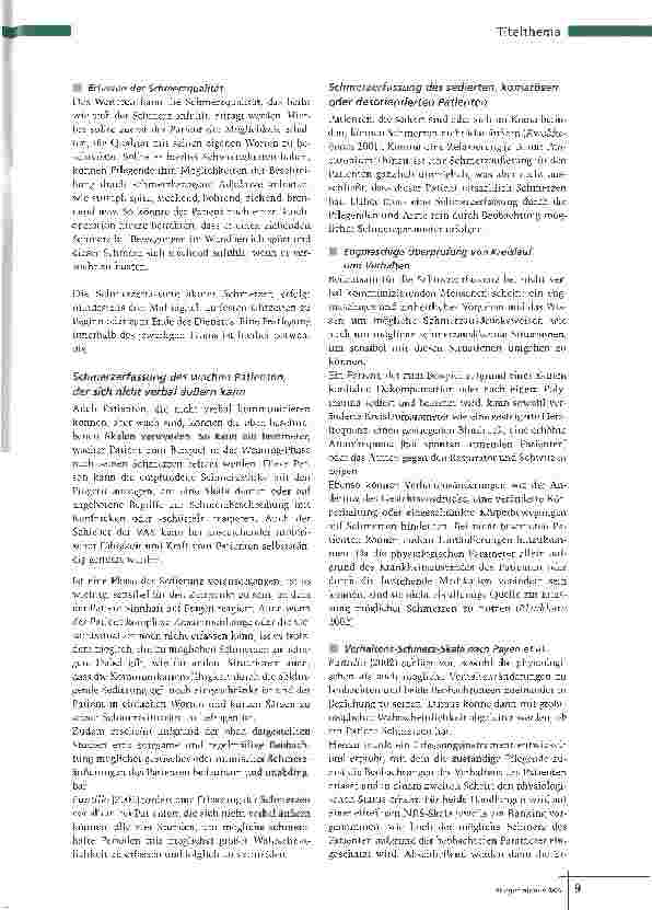Vorschauseite 4: SchmerzerfassungDen Schmerz messbar machen