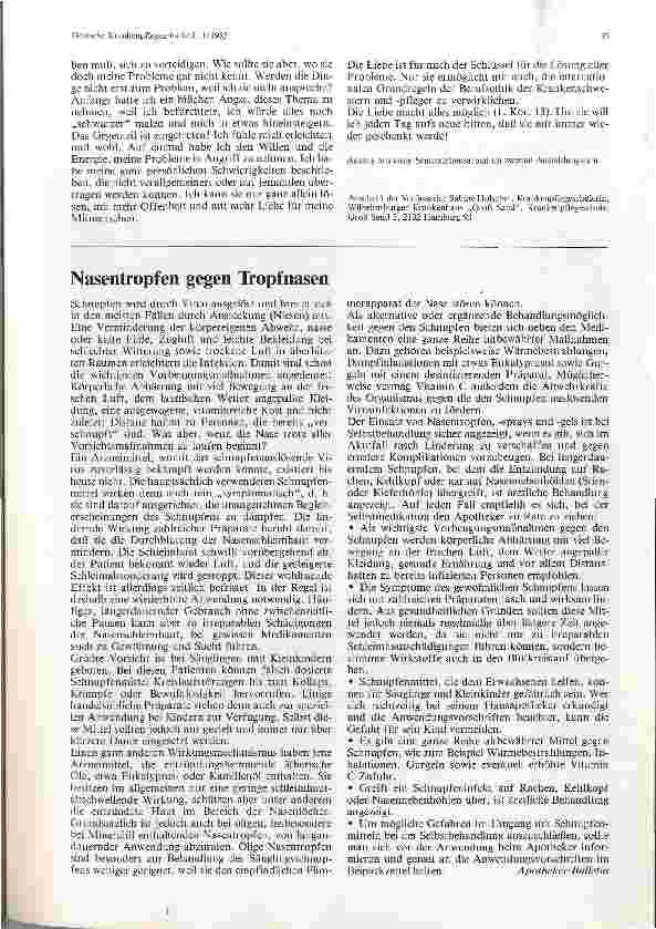 Vorschauseite 4: Schwierigkeiten in der Ausbildung