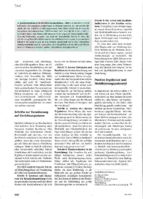 Vorschauseite 3: Mit Routine geht es besser