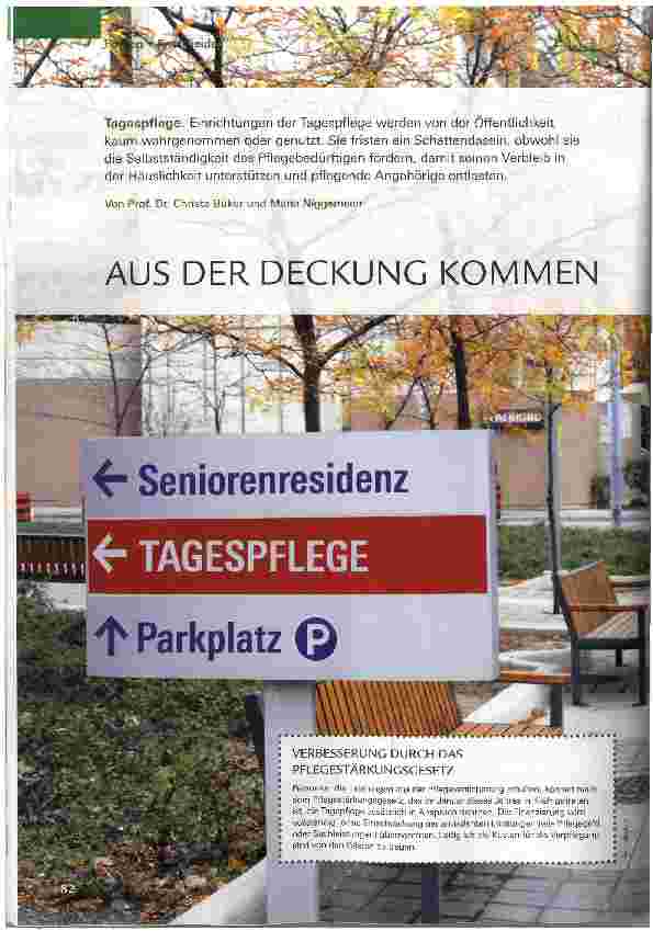 Vorschauseite 1: AUS DER DECKUNG KOMMEN