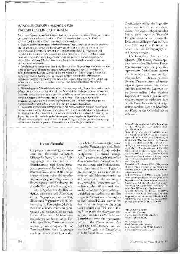 Vorschauseite 3: AUS DER DECKUNG KOMMEN
