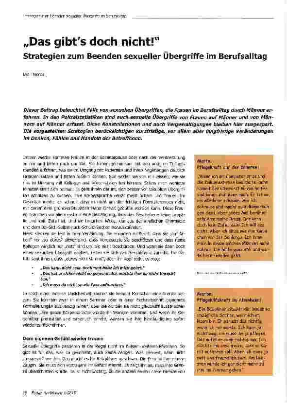 Vorschauseite 1: Das gibt es doch nicht!