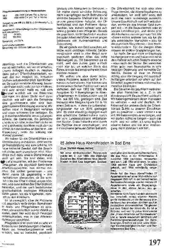 Vorschauseite 5: Probleme mit psychisch veränderten Bewohnern