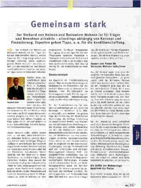 Vorschauseite 1: Gemeinsam stark