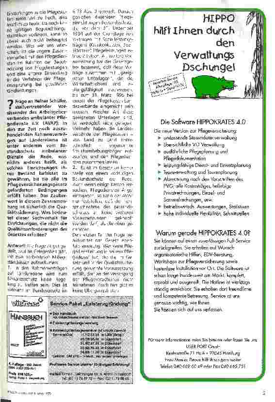 Vorschauseite 3: Qualitätssicherung im neuen Pflege-VG