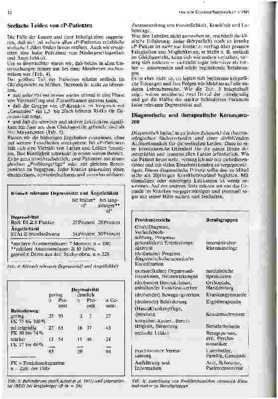 Vorschauseite 3: Chronische rheumatische Erkrankungen Überlegungen zur komprehensiven Betreuung