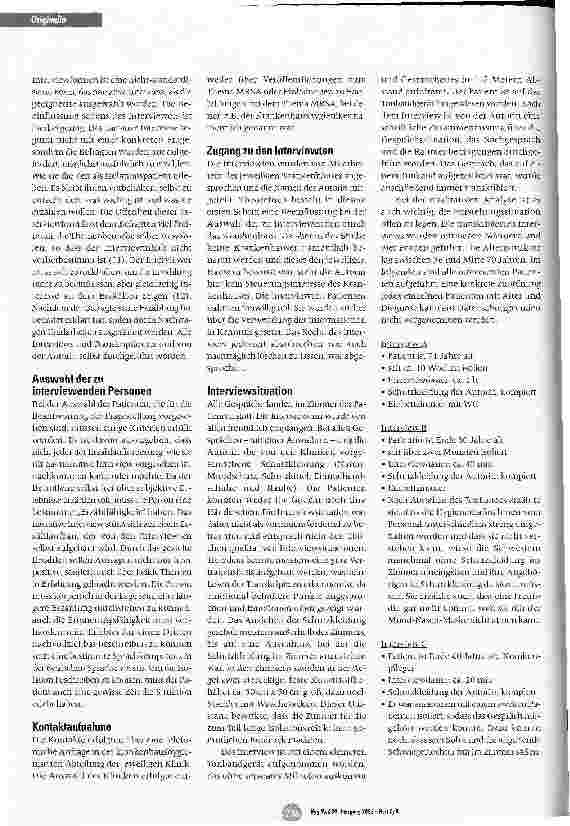 Vorschauseite 3: Wie erleben Patienten die Isolation im Krankenhaus aufgrund einer Infektion oder Kolonisation mit MRSA?