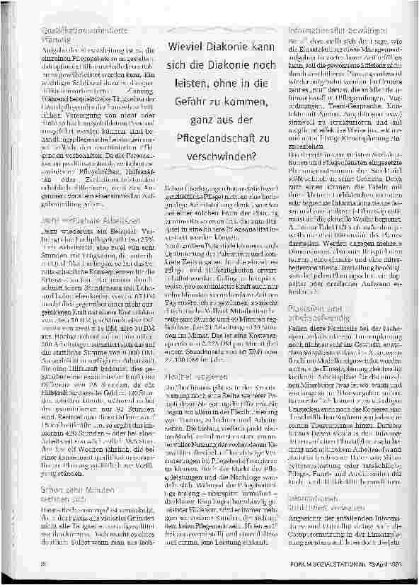 Vorschauseite 4: Die Entdeckung der schlummernden Reserven Einsatzplanung durch EDV optimieren