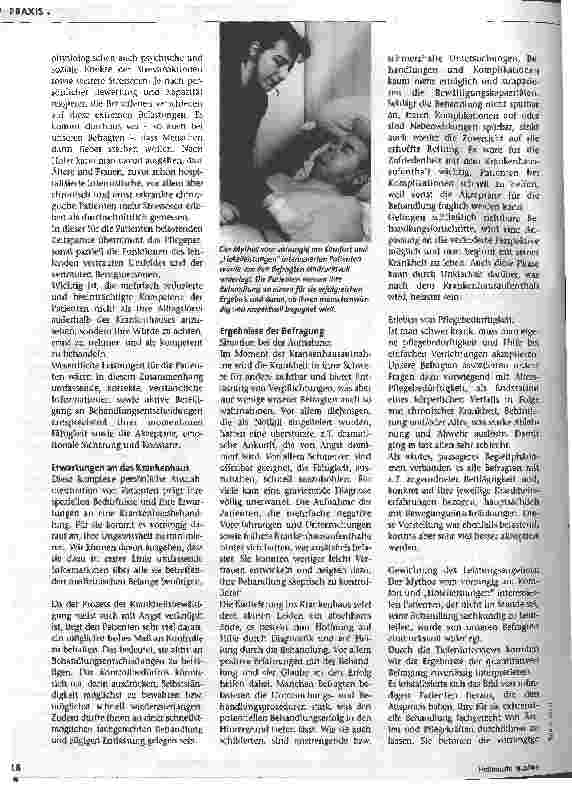 Vorschauseite 3: Was Patienten wirklich wollen?