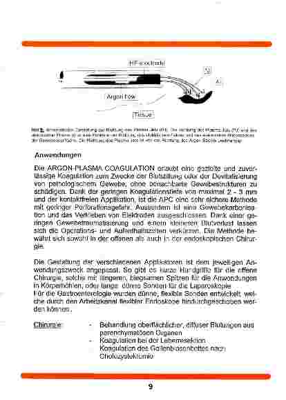 Vorschauseite 3: Die Argon-Plasma-Coagulation