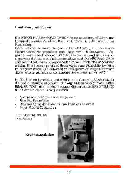 Vorschauseite 5: Die Argon-Plasma-Coagulation