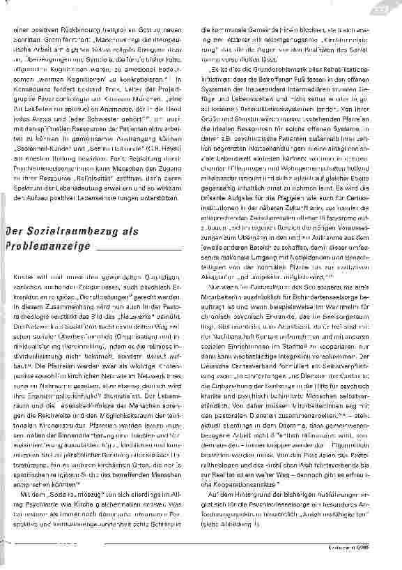 Vorschauseite 3: Psychiatrieseelsorge als Netzwerkpastoral