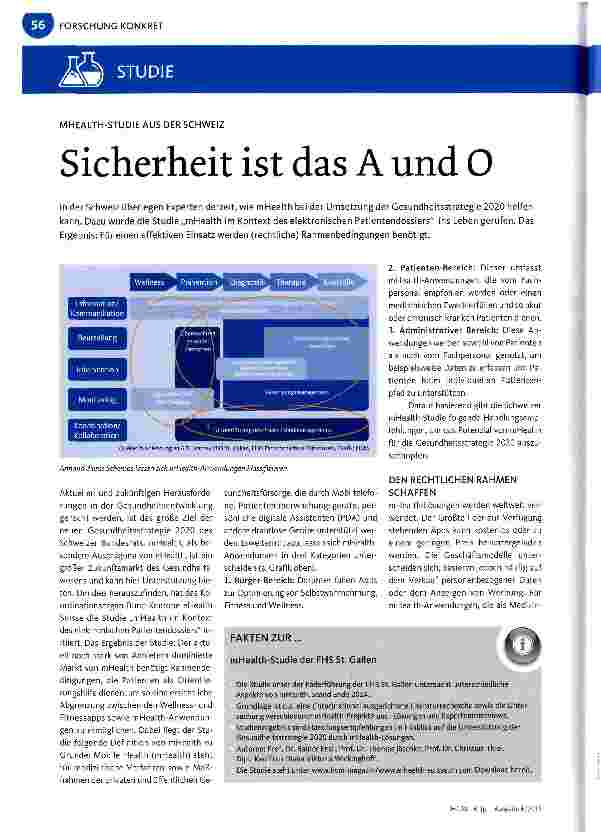Vorschauseite 1: Sicherheit ist das A und O