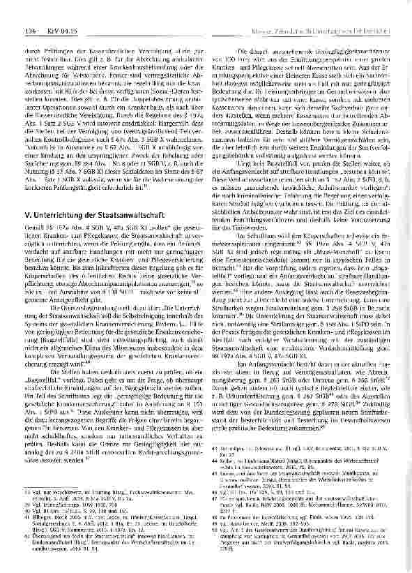 Vorschauseite 4: Zehn Jahre Bekämpfung von Fehlverhalten im Gesundheitswesen -Bestandsaufnahme und Perspektiven