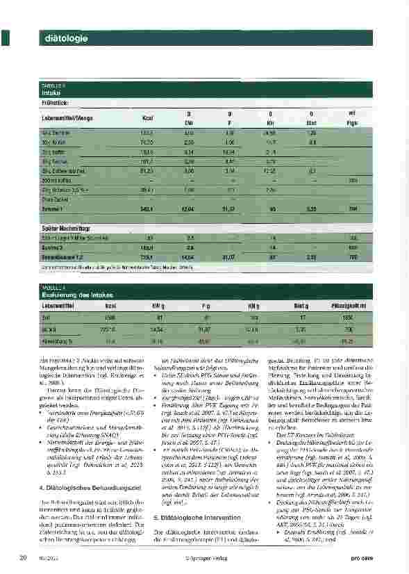 Vorschauseite 3: Mangelernährung in der Onkologie/Palliativmedizin