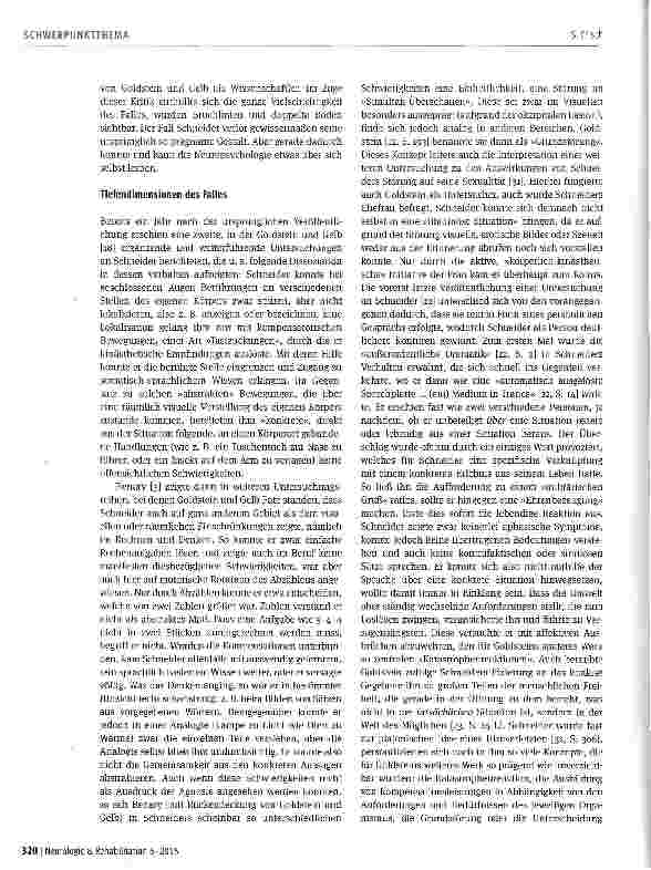 Vorschauseite 4: Die Suche der Neuropsychologie nach sich selbst
