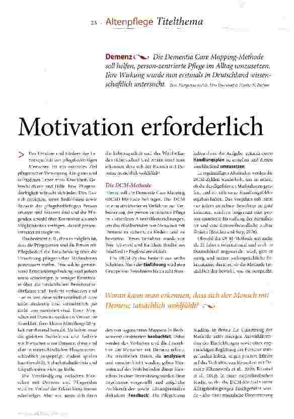 Vorschauseite 2: Motivation erforderlich