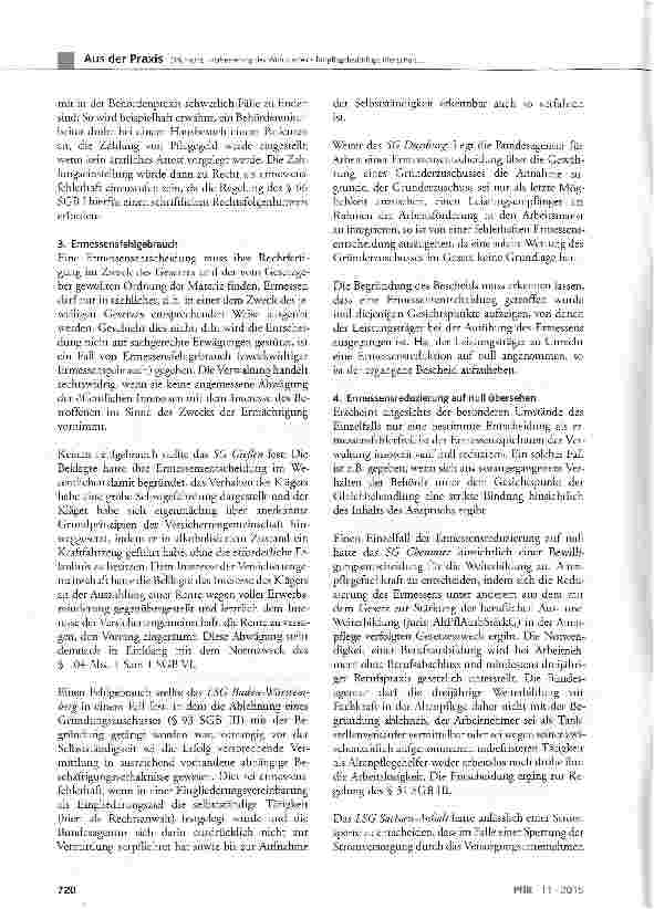 Vorschauseite 6: Verbesserung des Wohnumfelds für pflegebedürftige Menschen auf der Grundlage standardisierter Zuschüsse durch die Pflegekassen?