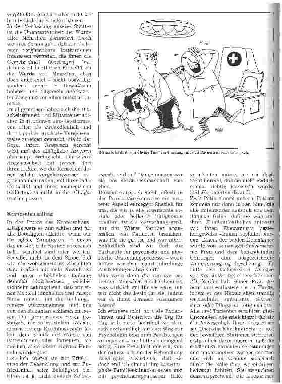 Vorschauseite 2: Die Würde des Patienten ist antastbar