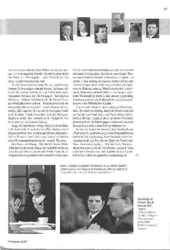 Vorschauseite 2: Sechs Köpfe - sechs Thesen. Heimleiter-Round-Table
