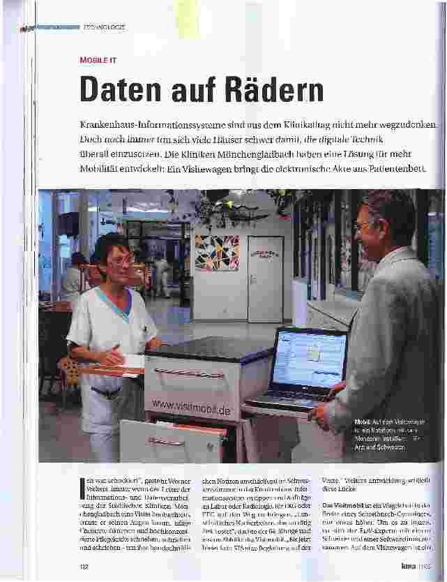 Vorschauseite 1: Daten auf Rädern